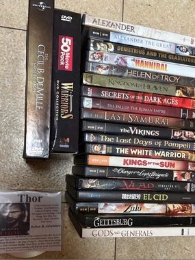 BATTLES & WARRIORS | DVD Variety Lot
